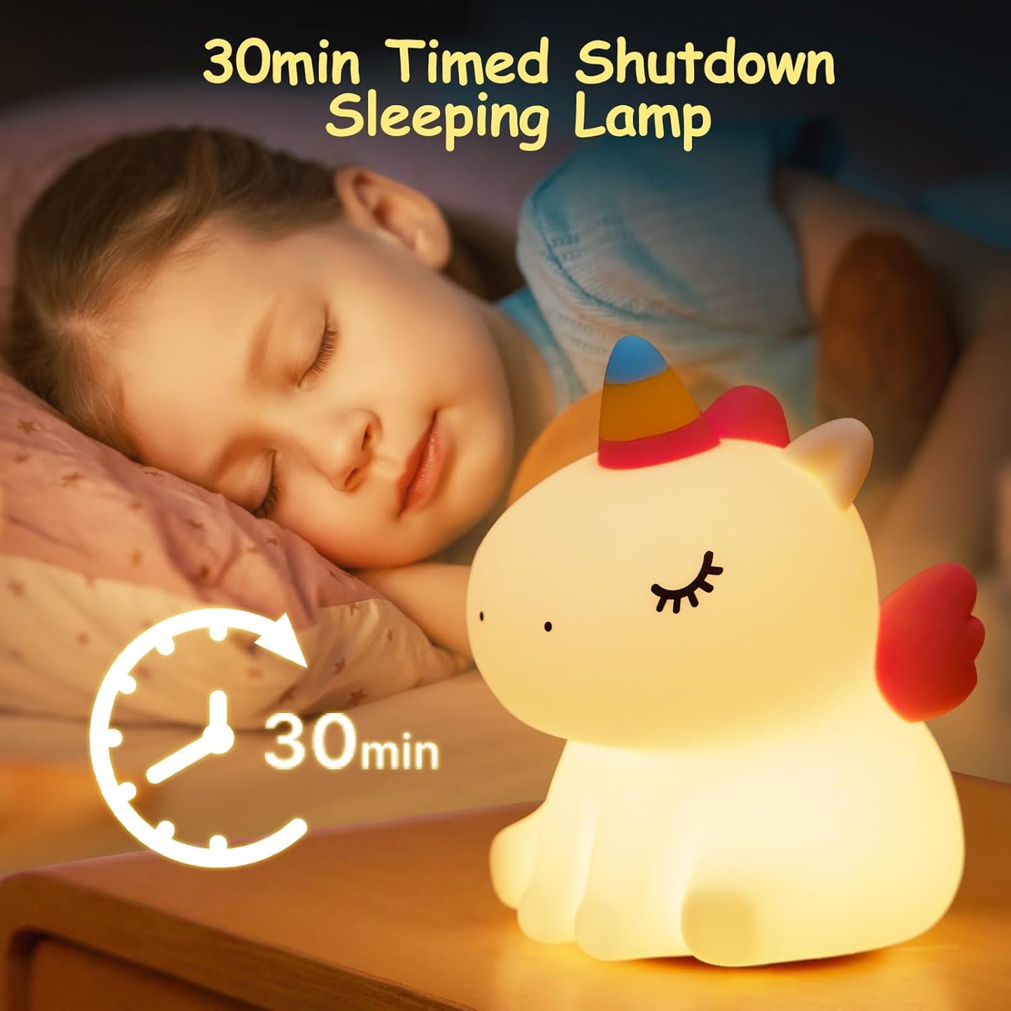 Glowi - Cute Unicorn Lamp