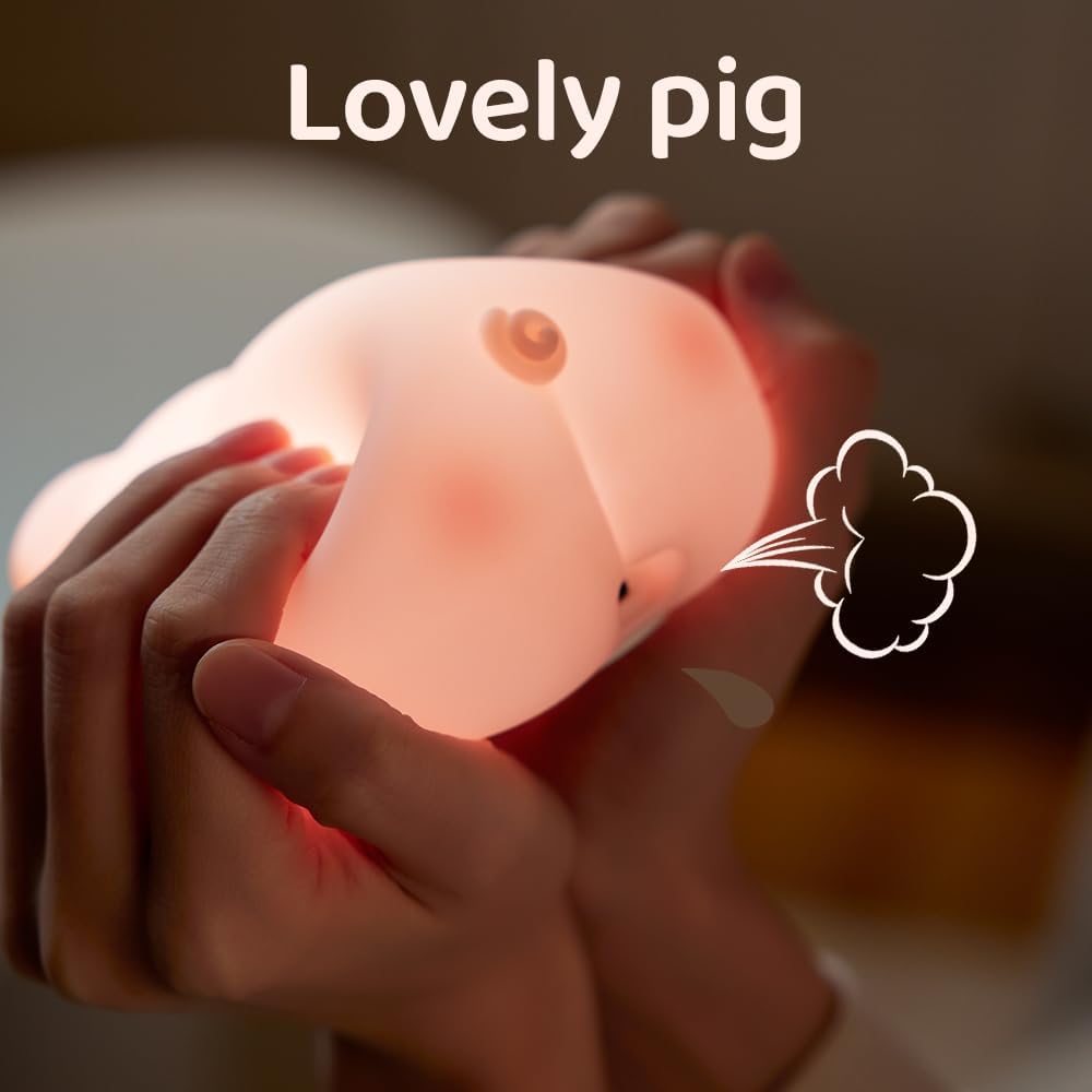 Glowi - Cute Pig Lamp