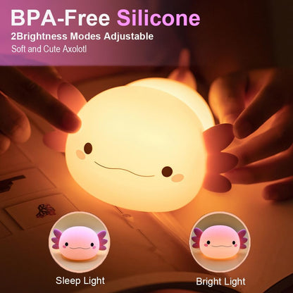 Glowi - Cute Axolotl Lamp